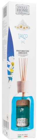 Suarez Sweet Home Profumatore Ambiente con Bastoncini Talco 30ml