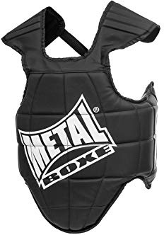 Metal Boxe MB144N Plastron de boxe Noir Taille 3