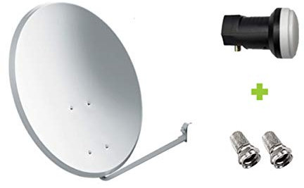 Antena Parabólica GI de 60 Cm + LNB