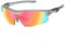 DUCO Polarized Sports Sunglasses with 5 Interchangeable Lenses UV400 Protection Sports Sunglasses for Cycling Running Glasses (Classic Gunmetal)