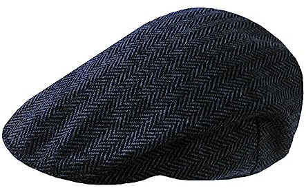 TOSKATOK® Män Tweed platta kepsar