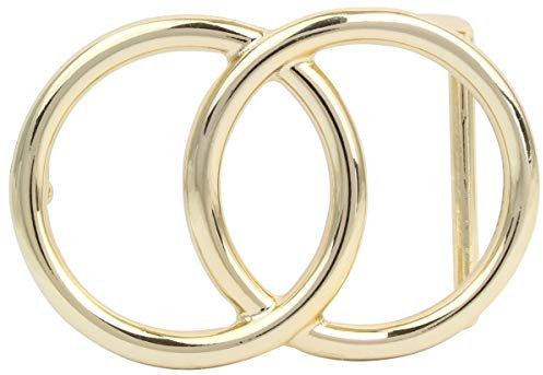 BELTINGER Gürtelschnalle Cerchi 4,0 cm | Buckle Wechselschließe Gürtelschließe 40mm Massiv | Wechselgürtel bis 4cm