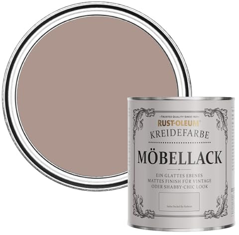Rust-Oleum Shabby Chic rosa Vintage Kreidefarbe für Möbel, wasserbasiert, geruchsarm - Zierkirsche 750ML
