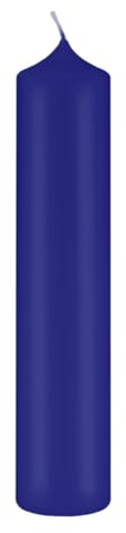 Kopschitz Kerzen Altarkerze Royalblau 400 x Ø 80 mm, 1 Stück
