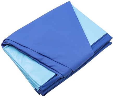 Sarini Planschbecken für Haustiere,faltbares Hundeschwimmbecken,PVC-Haustierbadebecken,rutschfestes Schwimmbecken für den Außenbereich,Garten,Terrasse,Badezimmer (80 x 20 cm)
