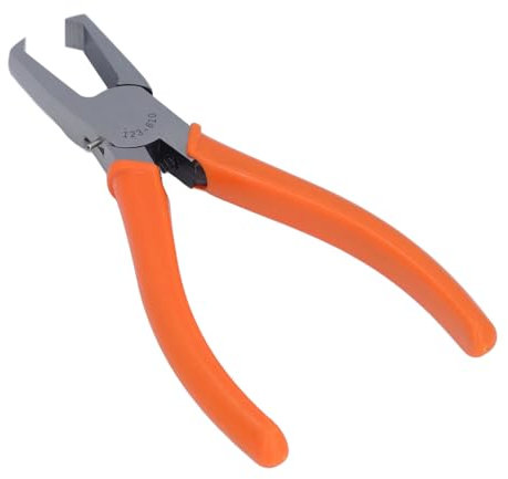 Wire Cutters 90 Degree Bent Nose Pliers CRV Portable 10mm for Electronic Tube Pins PCB Pins