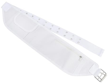 JIAHG Ihram Gürtel für Männer Hajj Umrah Verstellbarer Ihram Geldgürtel mit Taschen Hajj Gürtel Mode Taillentaschen Pilgergürtel Umrah Essentials