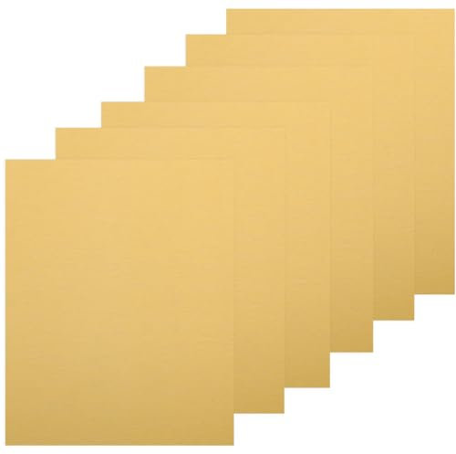 Anneome 6 Stück Sublimations-metallrohlinge Aus Aluminium Für DIY-anwendungen Sublimations-schildrohlinge Mit Langer Haltbarkeit Sublimations-metallschildrohlinge Für Wand- Und Tischdekora