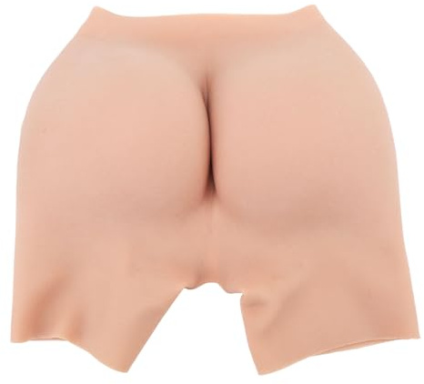 Ghzste Silicone Panties Women Bigger Butt Enhancer Women Shapewear Control Panties Body Shaper Butt Lifter Padded Hip (M1)