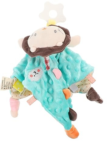 KOCKSHION Kuscheliges Beruhigendes Handtuch für Neugeborene mit Tierform Hautfreundliches Spandex Material Schlaf und Geschenkspielzeug für Babys
