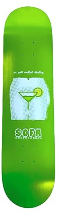 Deck Cocktail 8.0 - Grün - Sofa Skateboards