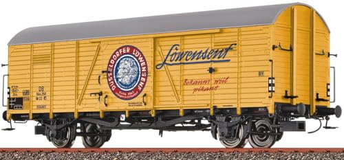 51177 H0 Gedeckter Güterwagen Glr22 Löwensenf, DB, Ep. III