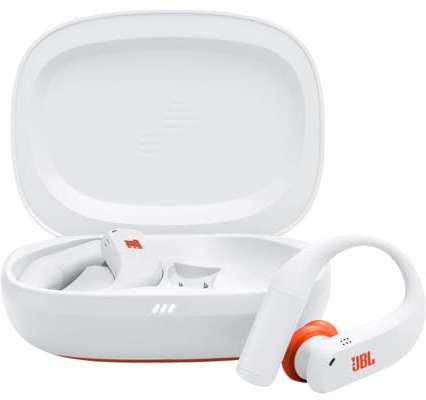 JBL Endurance Peak 4, Écouteurs de Sport à Oreilles Ouvertes, Noir/Gris