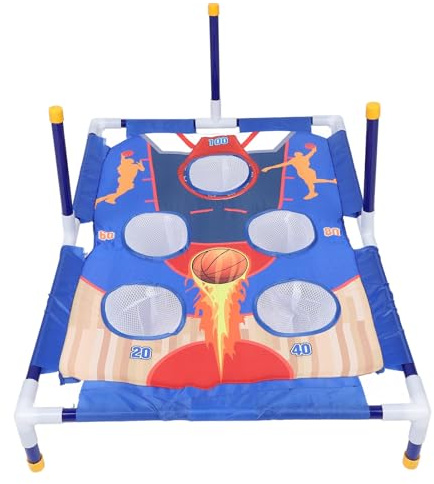 RIZGHWOY Jeu de société Cornhole, Matériaux Sûrs, Jeu Familial Robuste pour Les Pique-niques et Les Activités Sociales (N°7888-4)