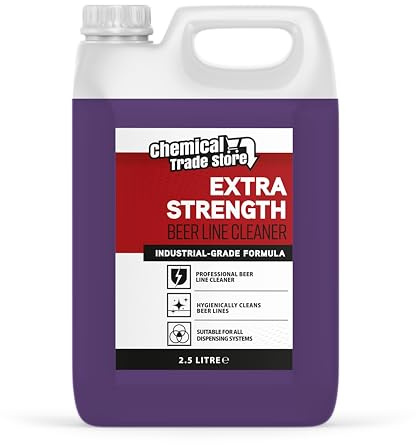 Chemical Trade Store Beer Line Cleaner, 2.5L | Professional Beer Line Cleaning Solution, For Pubs, Bars, Restaurants & Home Bars