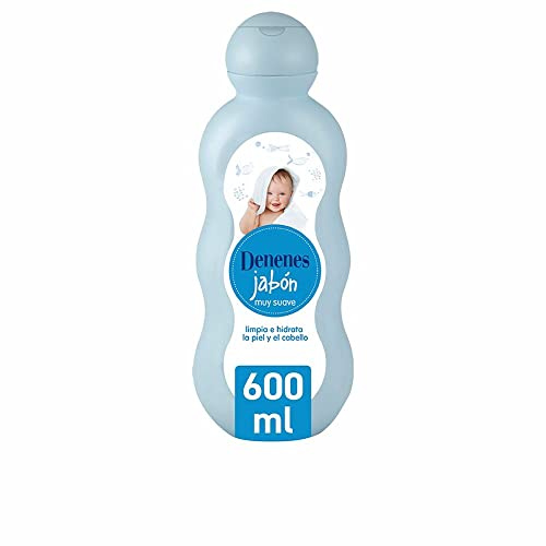 Denenes Original - Gel Champú con Karité y Petit Grain, Suavidad e Hidratación para Piel y Cabello, con 93% de Ingredientes de Origen Natural - 600 ml