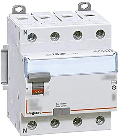 Legrand 411669 Interruptor Diferencial - Potencia de 400W - Intensidad de 63A y Sensibilidad de 300 mA - Color Gris - 78x101x89 cm - 1 Pieza