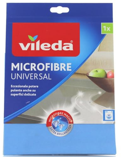 Vileda Panno Microfibre Plus, 100% Microfibra, con Odor Stop