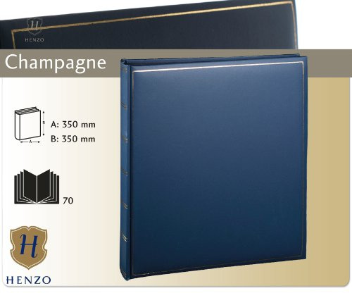 Henzo Fotoalbum Champagne blau