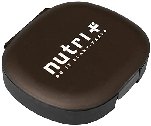 Nutri+ Scatola Portamedicine Scatoletta Organizer di Medicinali o Pillole per la Conservazione durante 5 Giorni Diversi Scomparti senza BPA