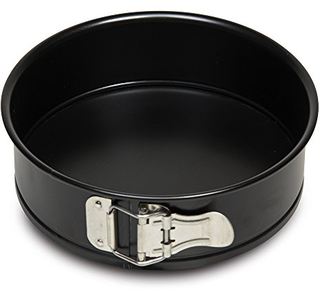 Guardini, Gardenia, Molde para Tarta Desmontable, 12 cm. Material: Acero con Revestimiento Antiadherente, Color Negro.