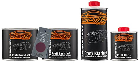 TRISTARcolor Peinture voiture Kit pot prêt à la pulvérisation pour Gen. Motors/Hummer/Oldsmobile/Pontiac/Saturn WA117B Cyclamen Metallic 1,75 L