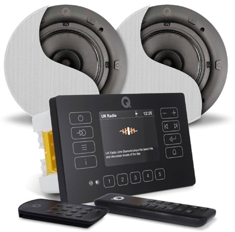 Q ACOUSTICS E120 Qi65CB Bundles (E120 Black + 2 Qi65CB Speakers)