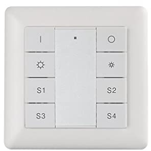 YULED SR-2402-S4 DALI Wandschalter Dimmer 16 Szenen 55mm