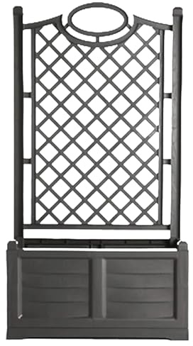 Sicignano | Maceta separada con espaciador, resistente, fácil de montar, separador para jardines, terrazas, balcones, dividir espacios interiores, decoración, privacidad, 80 x 42 x 150 cm, 120 l