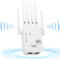 Ripetitore WiFi Potente Per Casa 1200Mbps, Extender WiFi Dual Band 5GHz & 2.4GHz e WPS, Amplificatore WiFi Potente Compatibile con Modem Router WiFi 6 Antenne