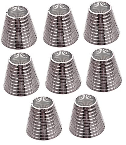 LALADEFIEE Haarmanschetten Pferdeschwanzhalter 8 Stück Mit Metalloptik Und Zähnen Für Dünnes Und Dickes Haar Rutschfest Haarschmuck Für Frauen Und Partys