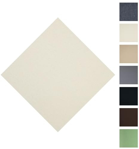 ZOWZOW Adhesive Carpet Tiles, 10 Pcs No Glue Peel and Stick Squares Carpet Floor Tile,DIY Easy Install Floor Tiles Non-Slip 30 x 30 cm Light Gray