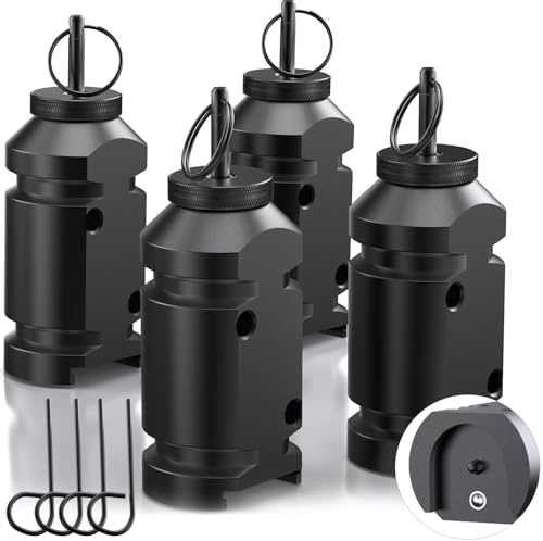 Perimeter Trip Alarm, 12 Gauge Camping Trip Wire Alarm Device, Early Warning Security Safety/Bear Deterrent,Camp -4Pack