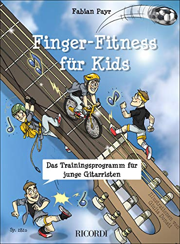 Finger-Fitness für Kids | Gitarrentechnikbuch für Anfänger | Illustriertes Gitarrenübungsbuch | Einfache TAB-Übungen | Trainingsprogramm für junge ... Leicht-Mittelschwer (GUITARE)