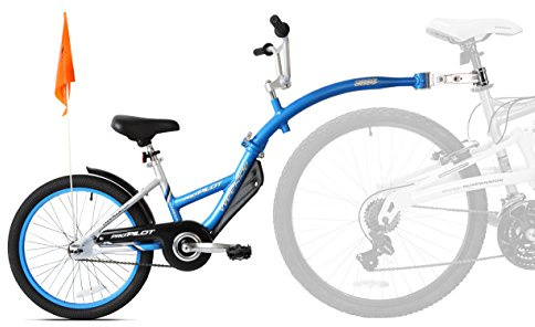 Weeride Pro-Pilot Tandem Remolque para Bicicleta, Color Azul