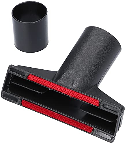 McFilter Accesorios para Aspiradora, Pincel, boquilla para tapicería, adaptador, tuberías de diámetro 32/35 mm, universal, para todas las marcas, negro, Polsterdüse