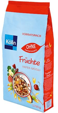 Kölln Müsli Früchte ohne Zuckerzusatz, 1.7 kg