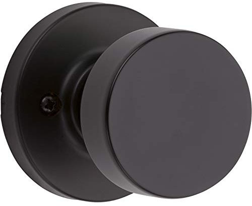 Kwikset 97880-938 Pismo - Pomello per porta inattivo, colore: Nero ferro