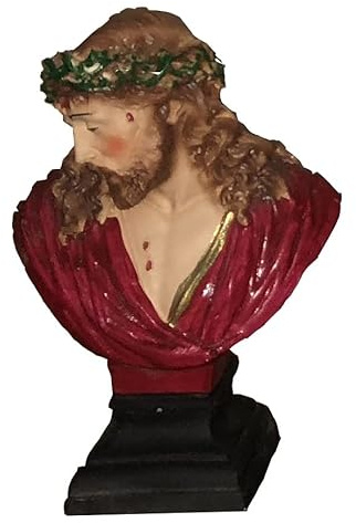 ARTE SACRA, STATUA RELIGIOSA DI GESU' STATUA ECCE HOMO IN GESSO NO SCULTURA