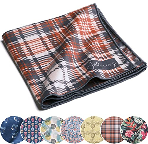 Johans® XXL Mikrofasertuch | Optikerqualität 30x30cm zur Reinigung von Brille, Smartphone, Tablet, Kamera | Brillenputztuch, Displaytuch (Henry)