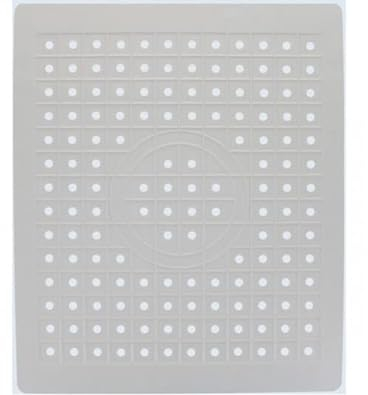 RANASONS SQUARE Rubber Sink Dish Drainer Mat Non Slip Soft Scratch Protector Draining Washing-up Drainer Liner Protector Anti-Slip Kitchen Drain (31X26CM)