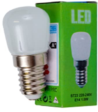 sparefixd Fridge Long Life LED Light Lamp Bulb 1.8w E14 for Samsung