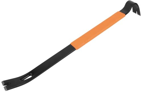 Klein Tools 66098 Pied de biche plat très résistant en acier au carbone forgé, griffe incurvée, pour levier, racler, soulever et tirer, 53,3 cm