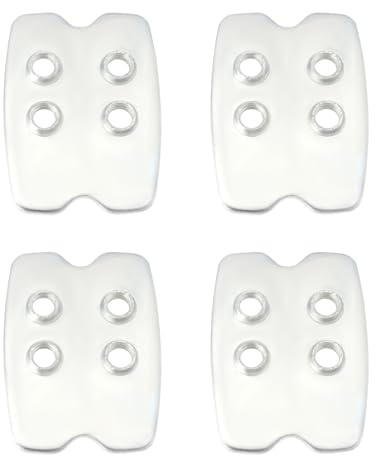 LT Easiyl Fahrradschuh-Clips, kompatibel mit Shimano SPD SM-SH51 SM-SH52 SM-SH55 SM-SH56 29,4 x 39,3 mm Fahrradschuhe, Fahrradpedal-Stollen, 4 Stück