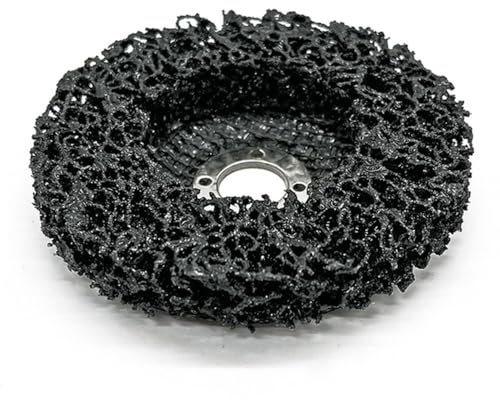 1PC Poly Strip Disc Abrasive Wheel Paint Rust Remover Clean Grinding Wheels For Angle Grinder Car Truck Motorcycles,Black,1PC