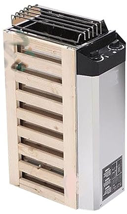 Stufa riscaldante per sauna Stufa Riscaldante for Sauna in Acciaio Inossidabile, Fornace a Controllo Interno da 3KW/3.6KW for la Stanza Domestica Riscaldatore for Sauna Doccia Spa(3.6KW and controller