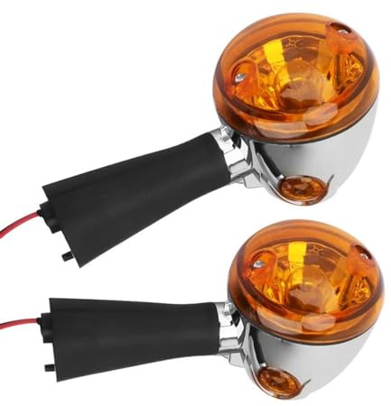 MPODYTSF Luz de señalización para Indian, Scout 2015-2020 2016 2017 2018 2019 Luz Indicadora De Señal De Giro Motocicleta Intermitente Delantera Trasera Bala(Rear)