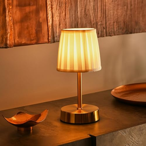 Auraglow Omniance Avalon Rechargeable Table Lamp, Light Source and Remote