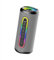 TIMU Bluetooth Lautsprecher mit Licht, Bluetooth 5.4 Musikbox, Dual Lautsprecher, Dualen Bass-Treibern, 30 Std Akku, IPX7 wasserdicht, TWS Paarung, AUX, TF Karte, Geeignet Outdoor/Party/Reisen, Grau