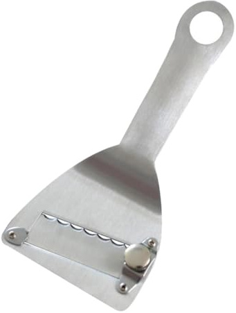SHINEOFI Rallador de Trufas de Acero Inoxidable, Cortador Plano para Cocina y Repostería, Herramienta Resistente y Práctica para Cortar Queso, Chocolate y Ajo Hogar